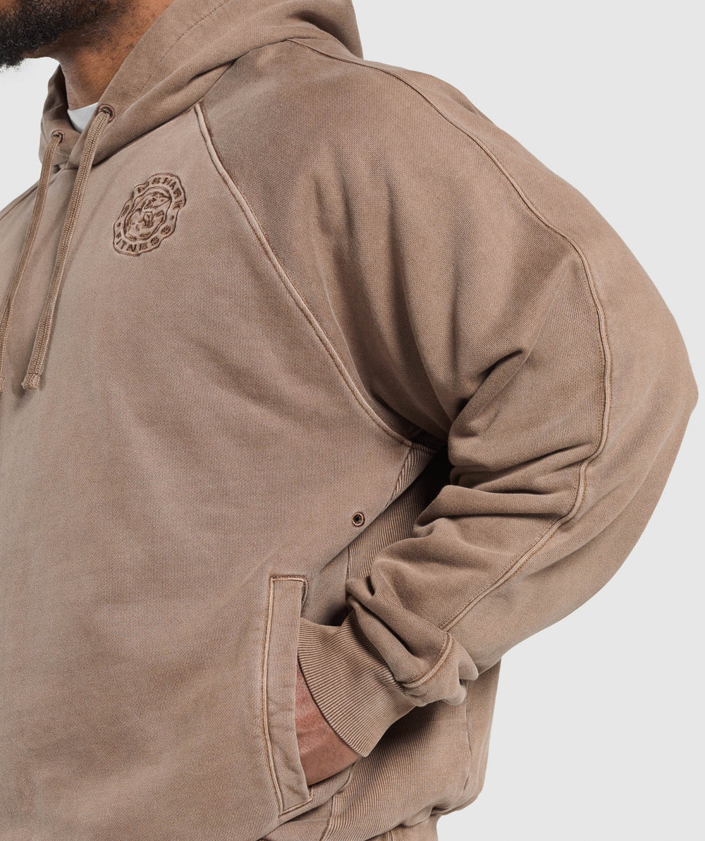 Premium Legacy Hoodie - Soft Brown