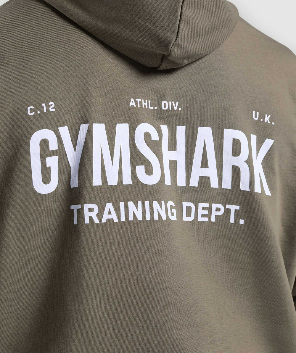 Training Dept. Hoodie - Camo Brown