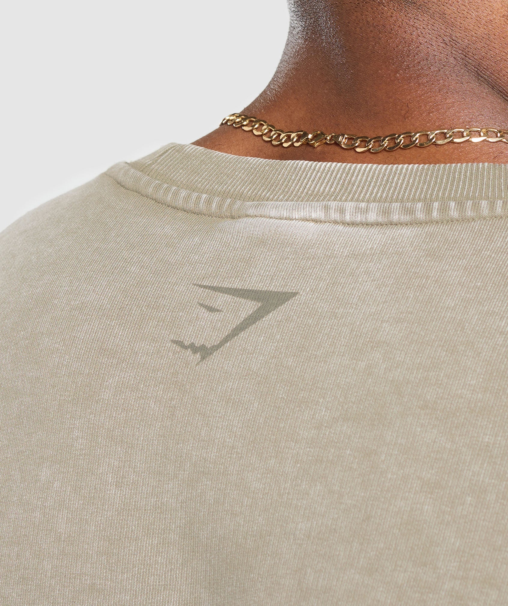 Heritage Washed Short Sleeve Crew - Utility Green