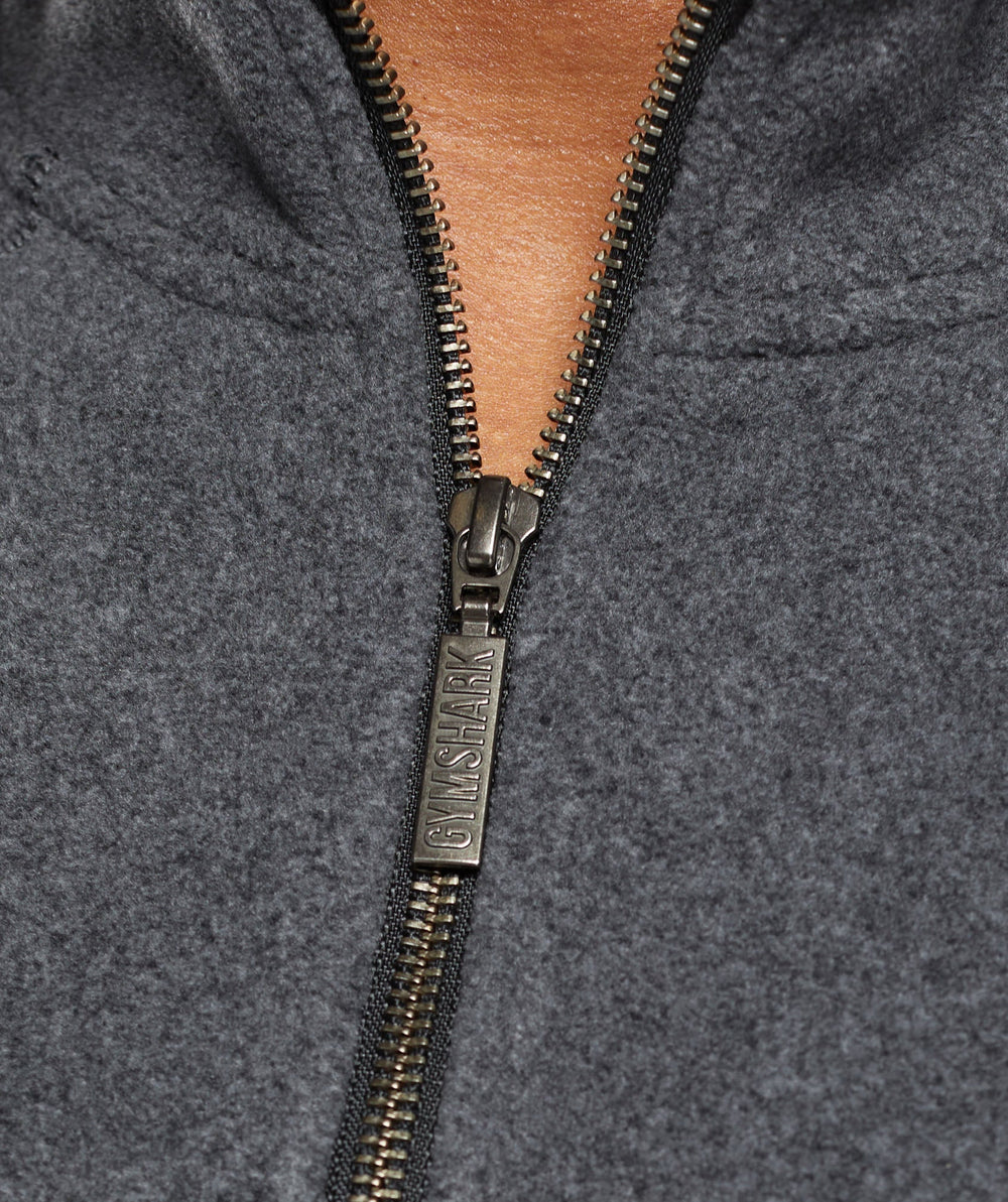Fleece 1/4 Zip - Black/Graphite Grey