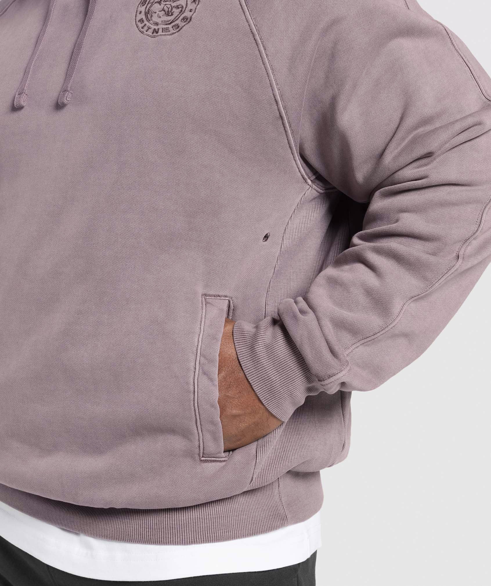 Premium Legacy Hoodie - Brushed Purple