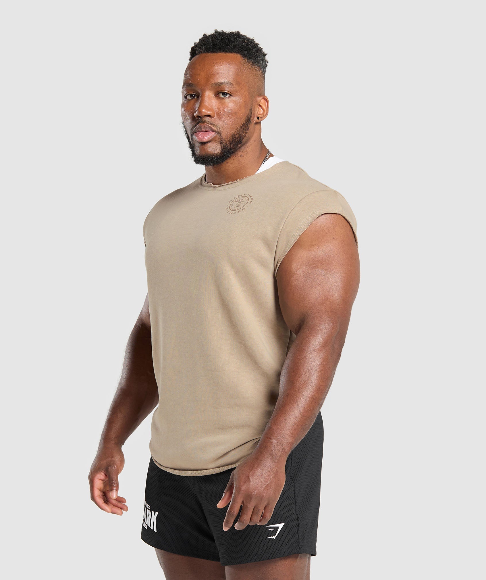 Legacy Cap Sleeve Rag Top - Cement Brown