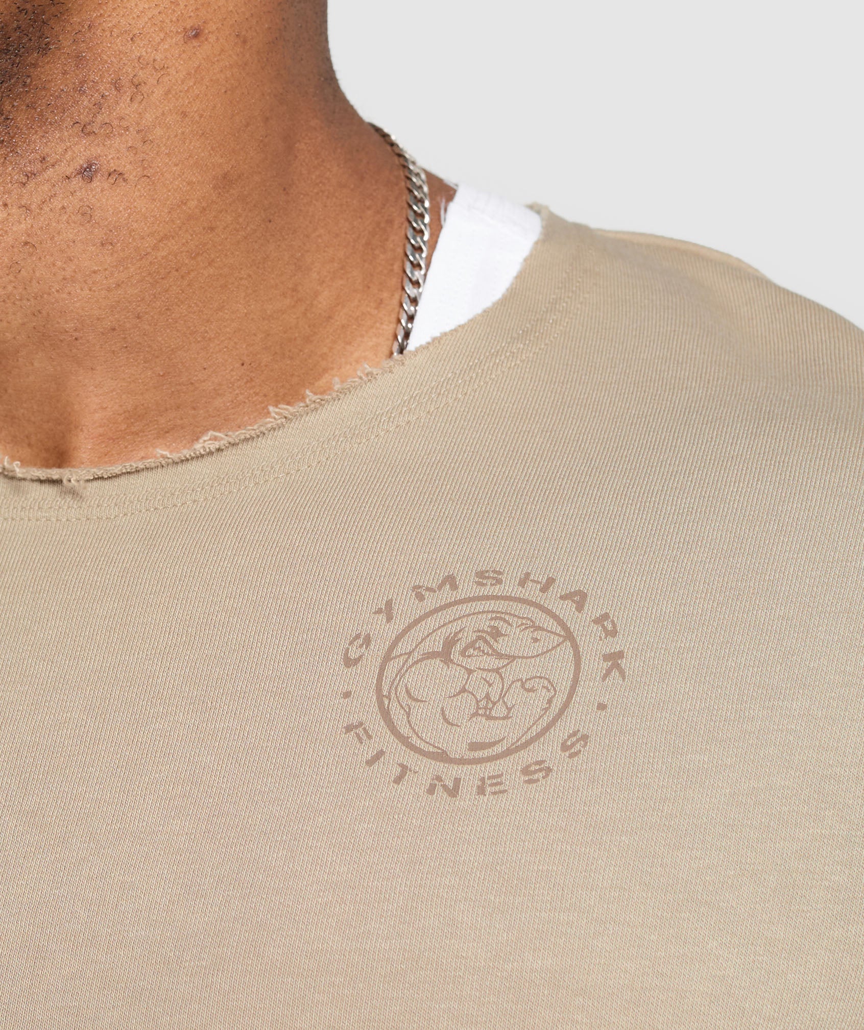 Legacy Cap Sleeve Rag Top - Cement Brown