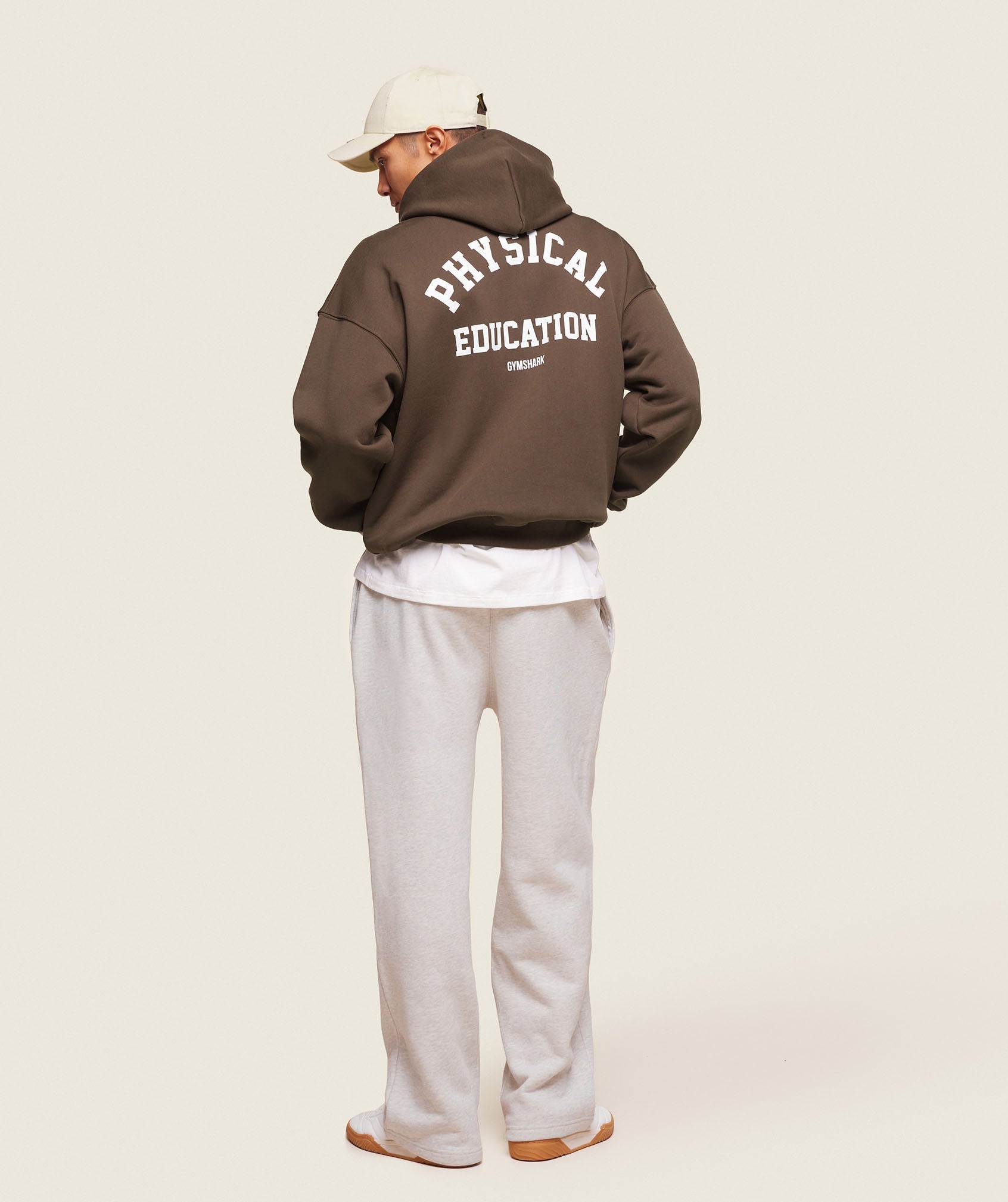 Phys Ed Hoodie - Archive Brown
