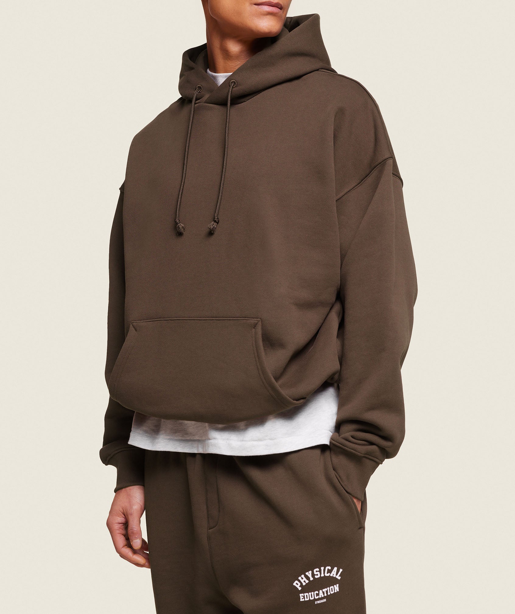 Phys Ed Hoodie - Archive Brown