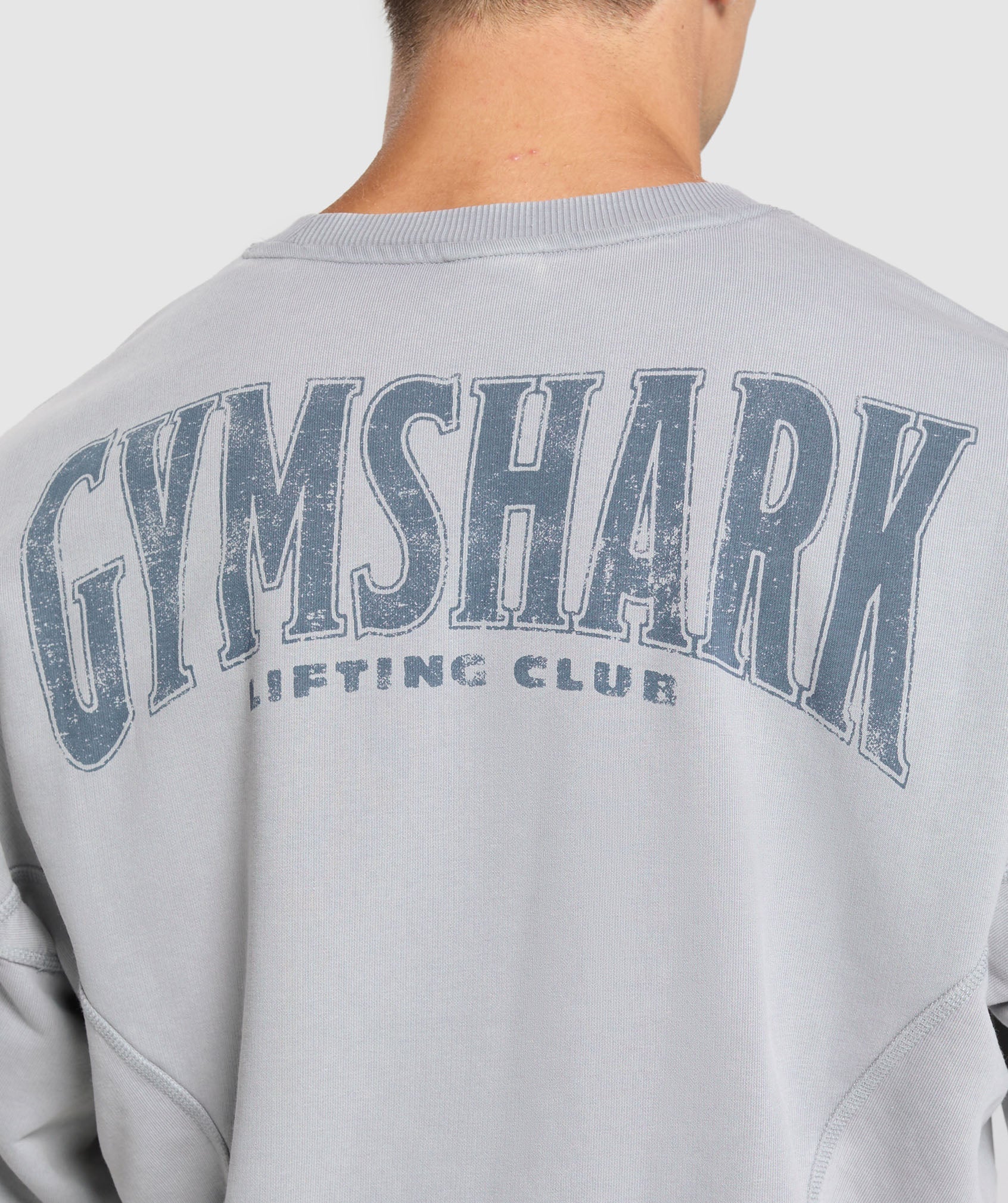 Heritage Washed Crew - Denim Grey
