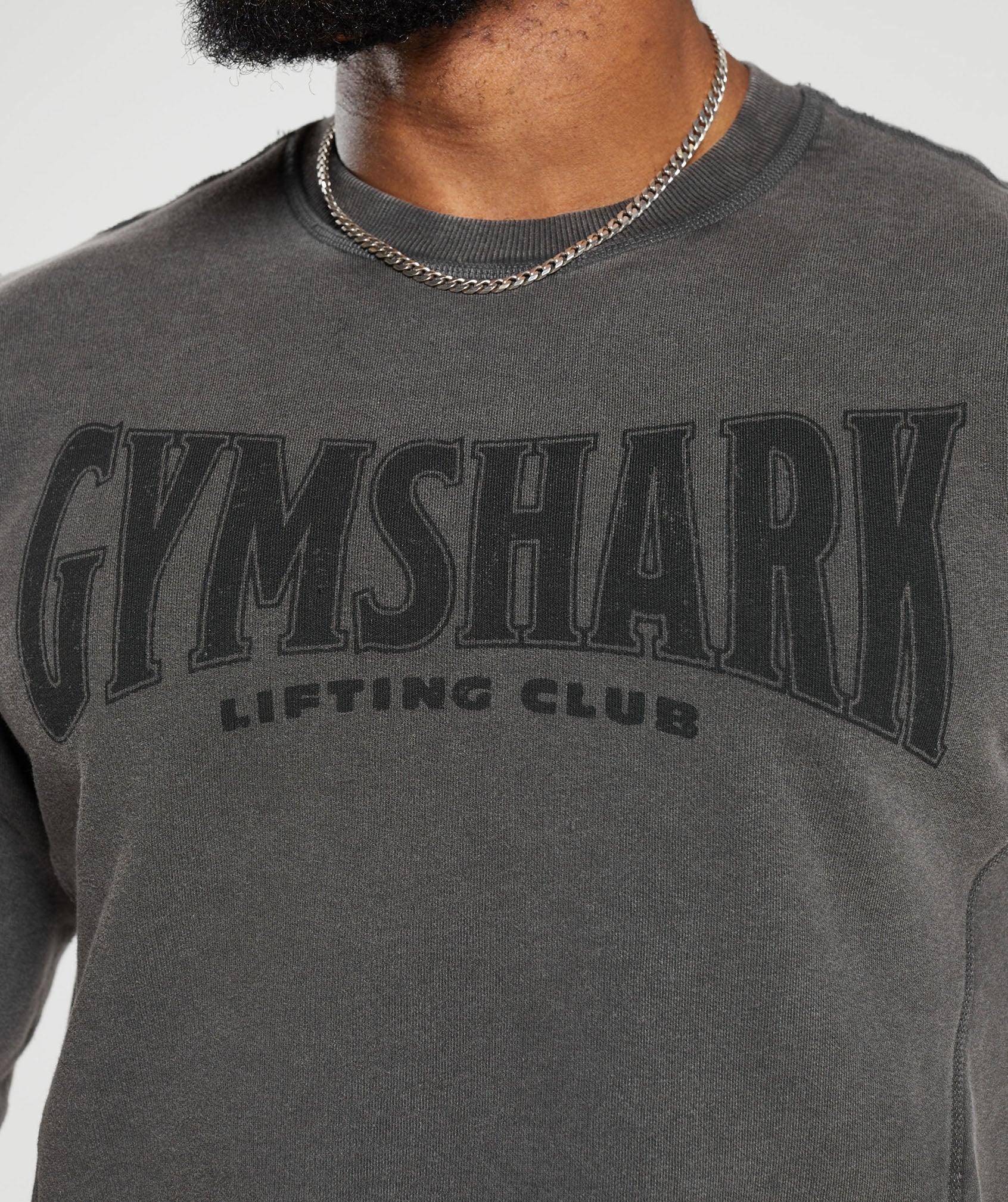Heritage Washed Short Sleeve Crew - Onyx Grey