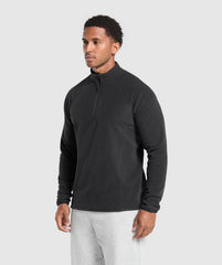 Fleece 1/4 Zip - Black