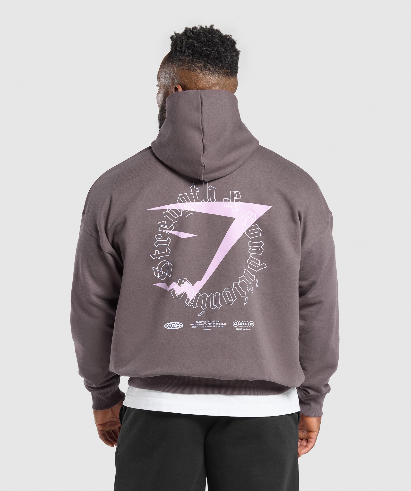 Strength + Conditioning Hoodie - Brushed Purple