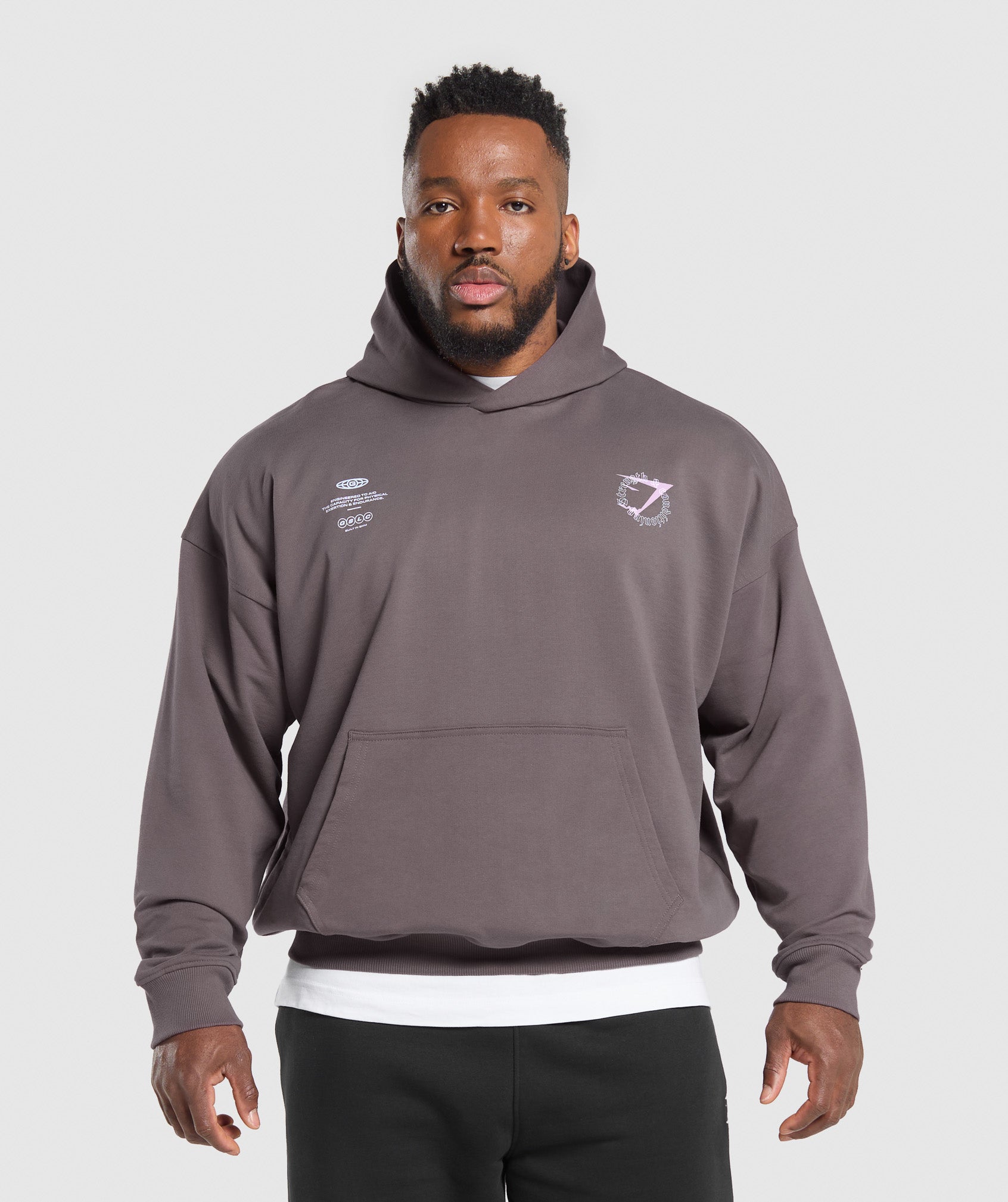 Strength + Conditioning Hoodie - Brushed Purple