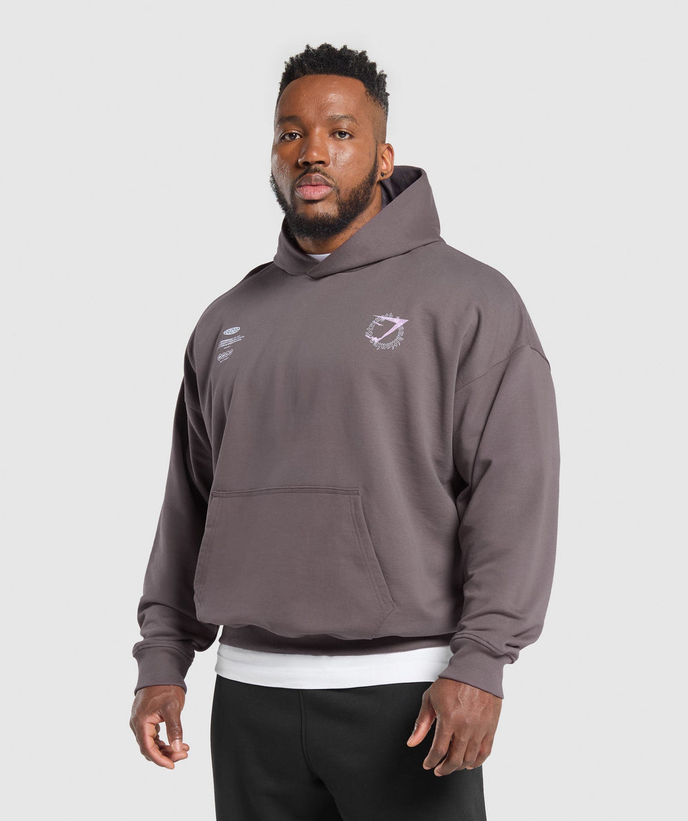 Strength + Conditioning Hoodie - Brushed Purple