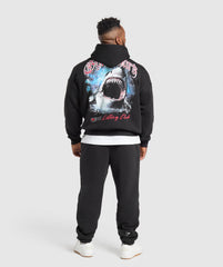 Shark Hoodie - Black