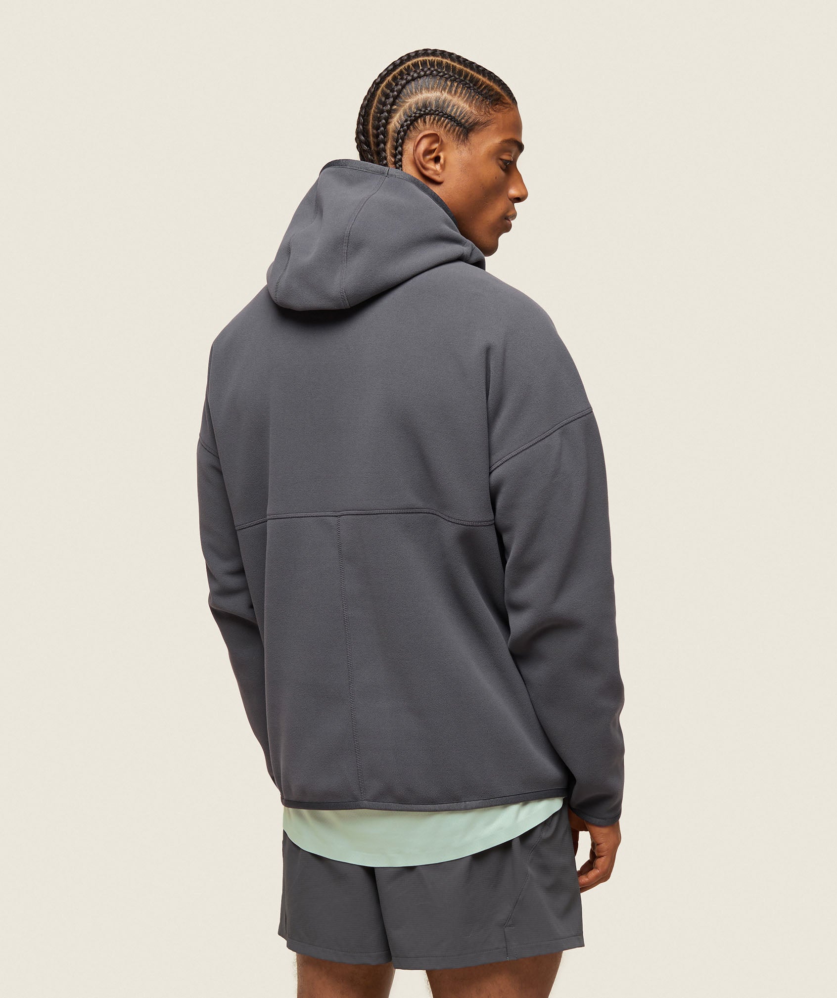 everywear Hooded Fleece - Onyx Grey