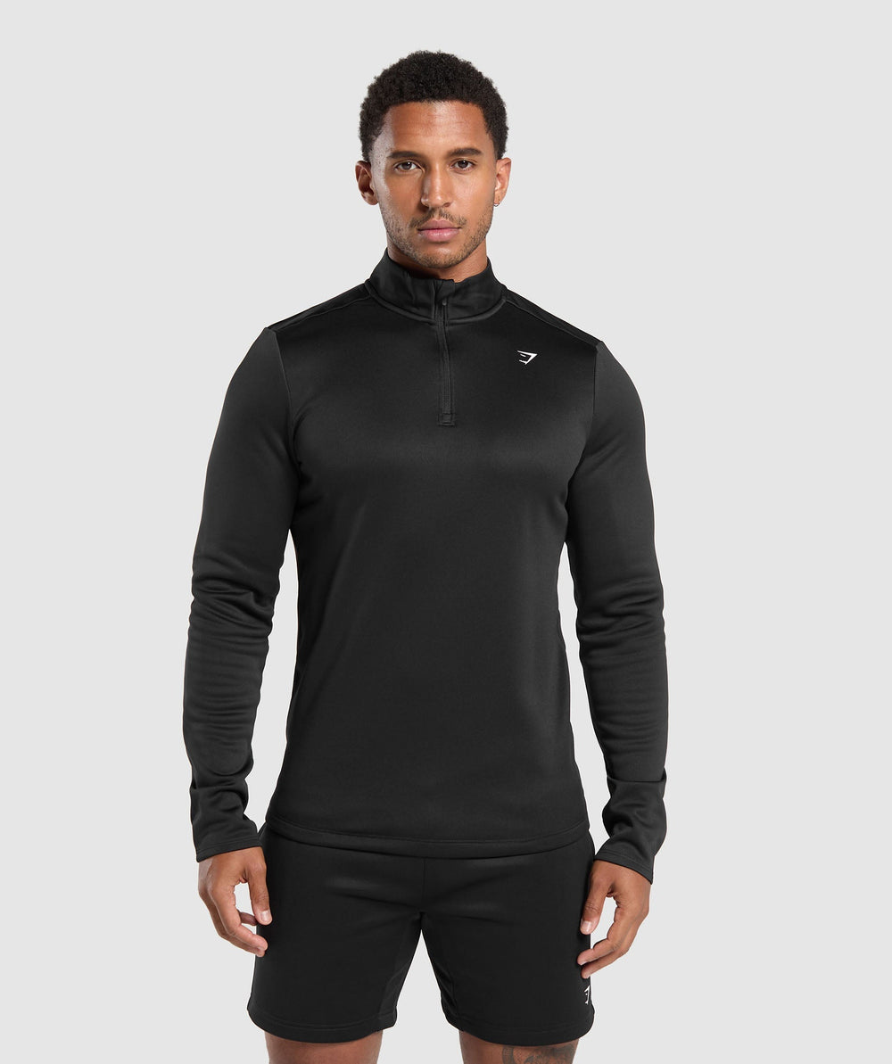 Training 1/4 Zip - Black