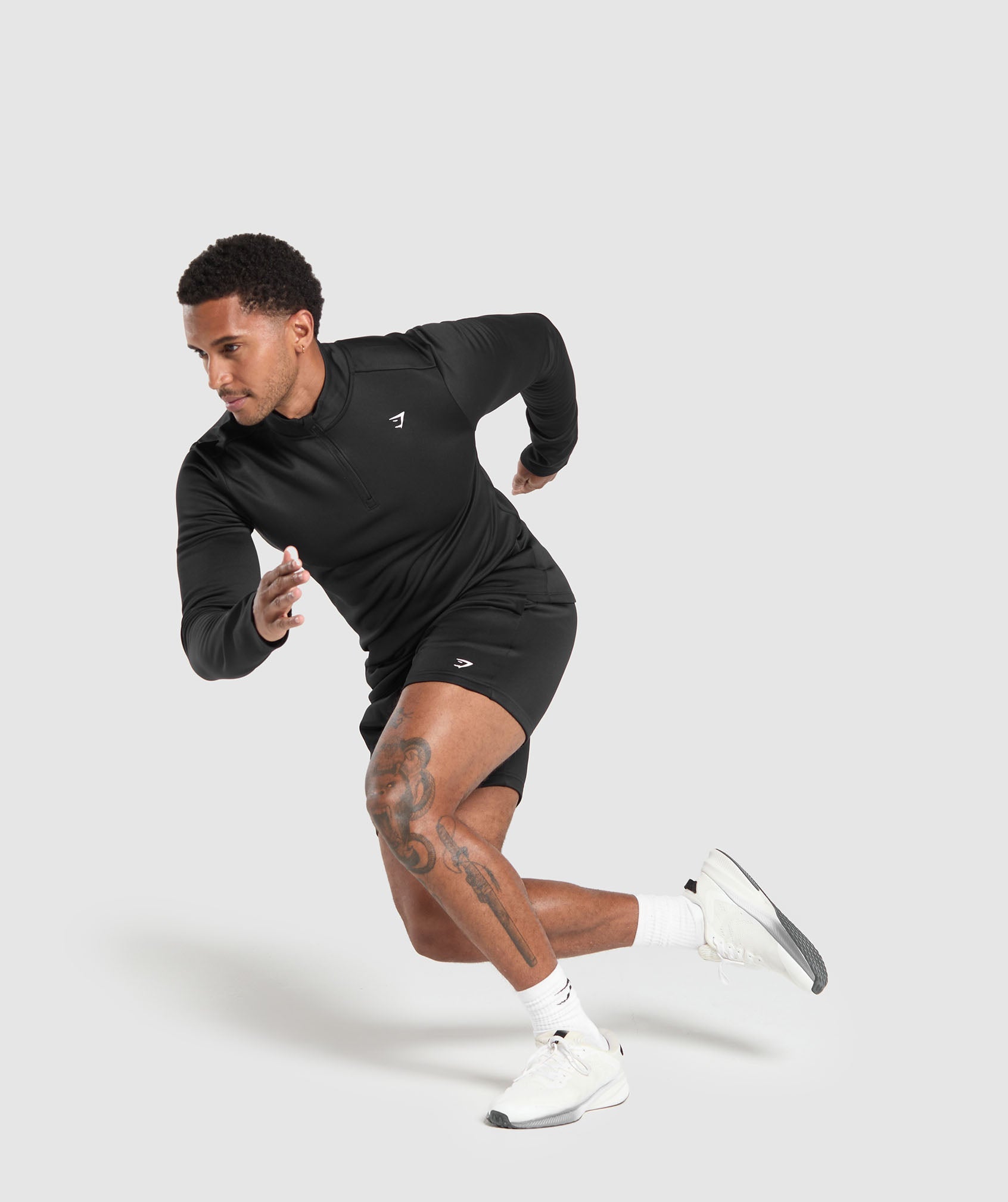 Training 1/4 Zip - Black