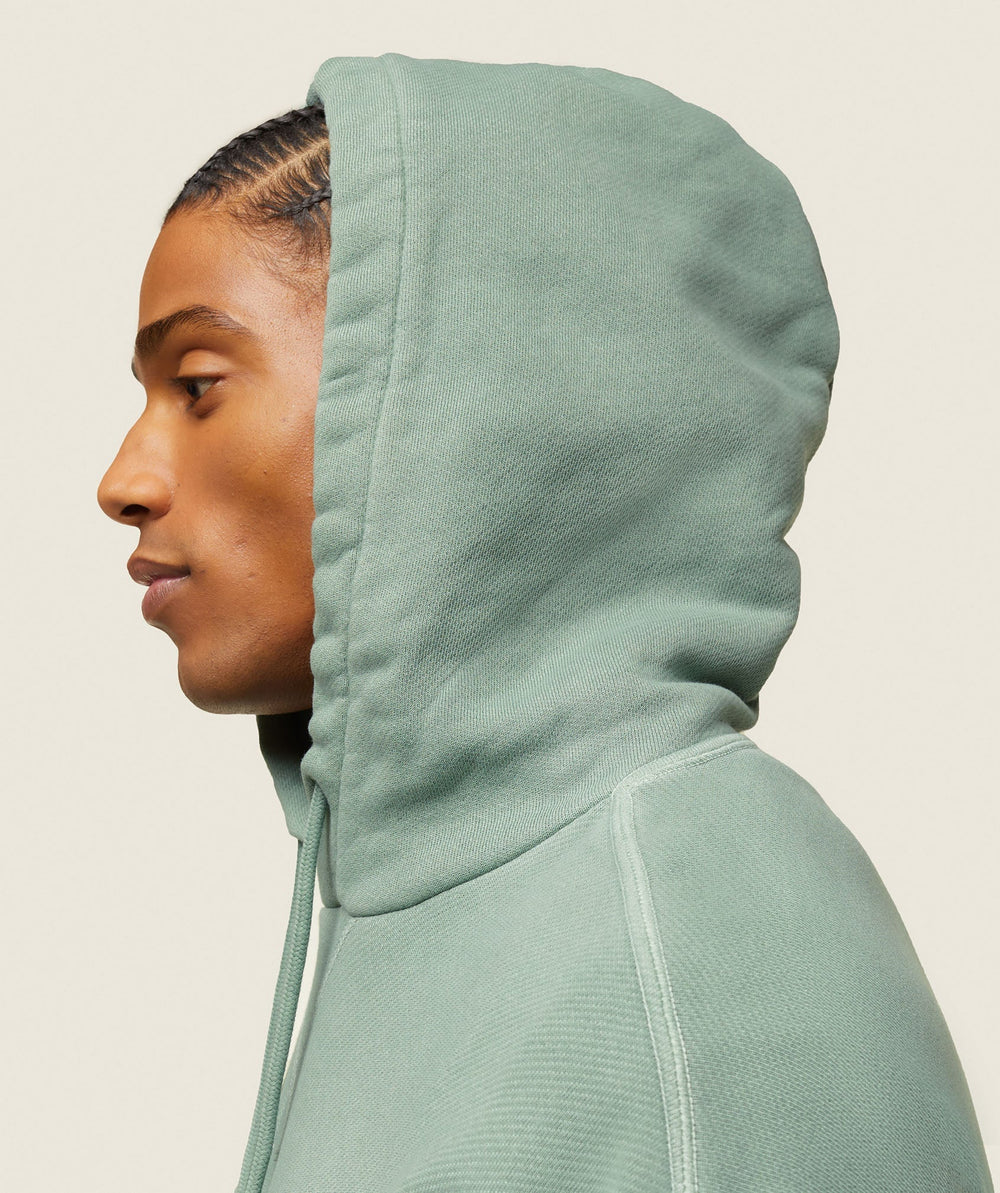 everywear Relaxed Hoodie - Dollar Green