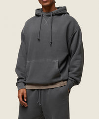 everywear Relaxed Hoodie - Washed Black