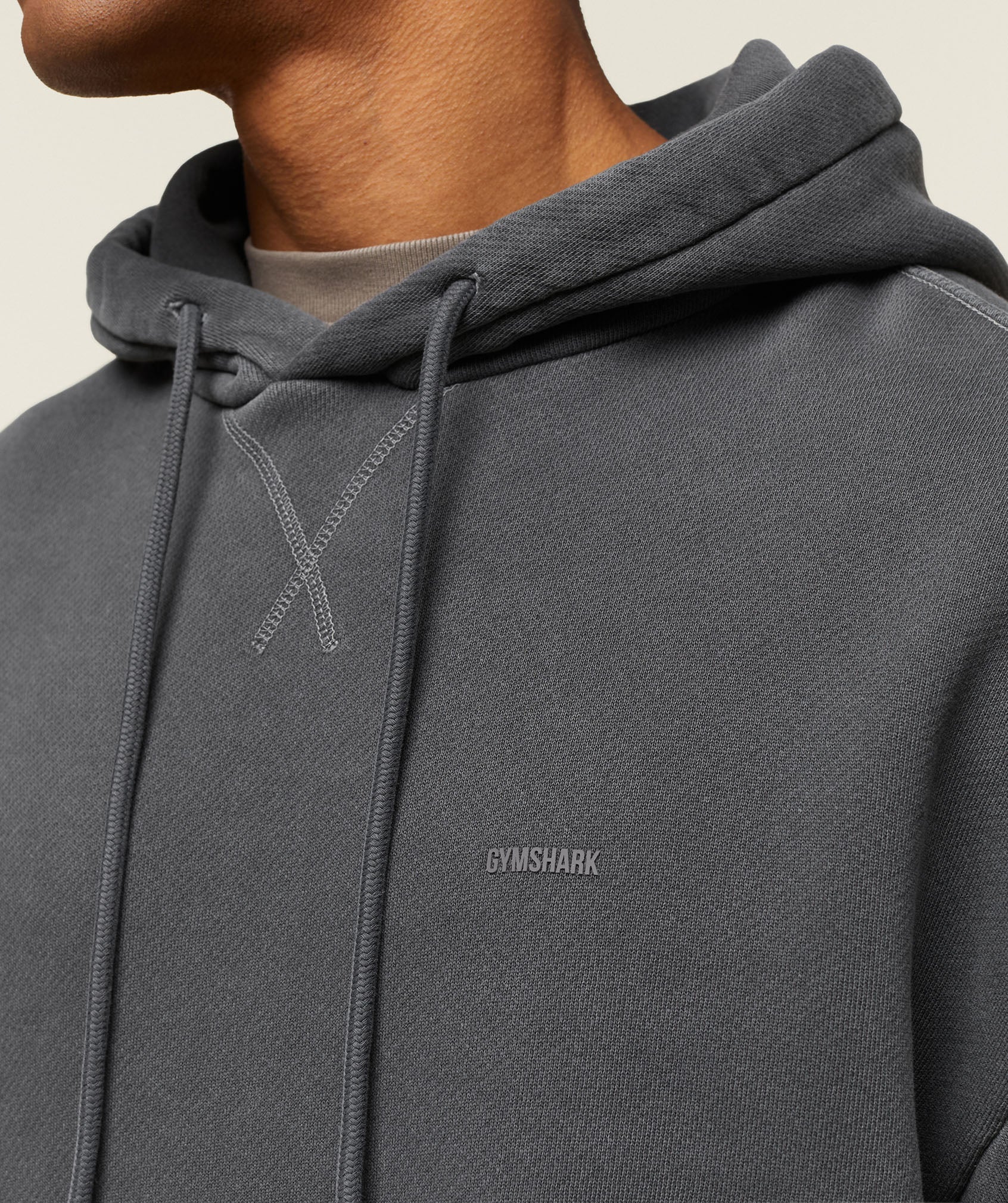 everywear Relaxed Hoodie - Washed Black