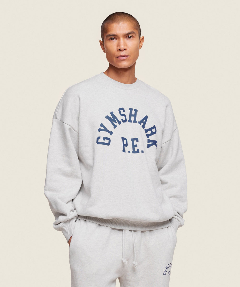 Phys Ed Crew - Light Grey Marl