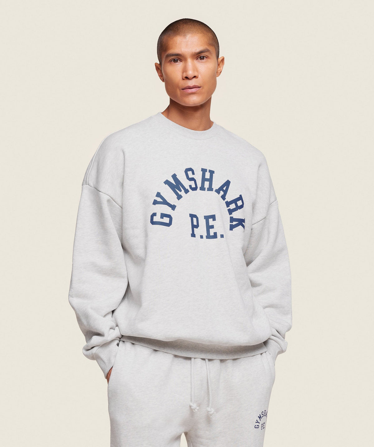 Phys Ed Crew - Light Grey Marl