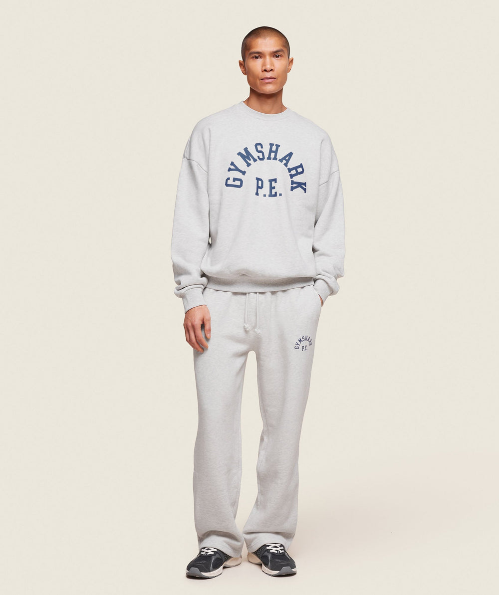 Phys Ed Crew - Light Grey Marl