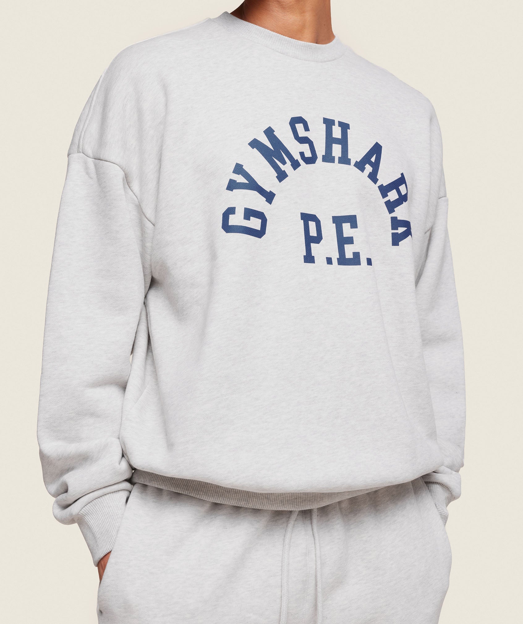 Phys Ed Crew - Light Grey Marl