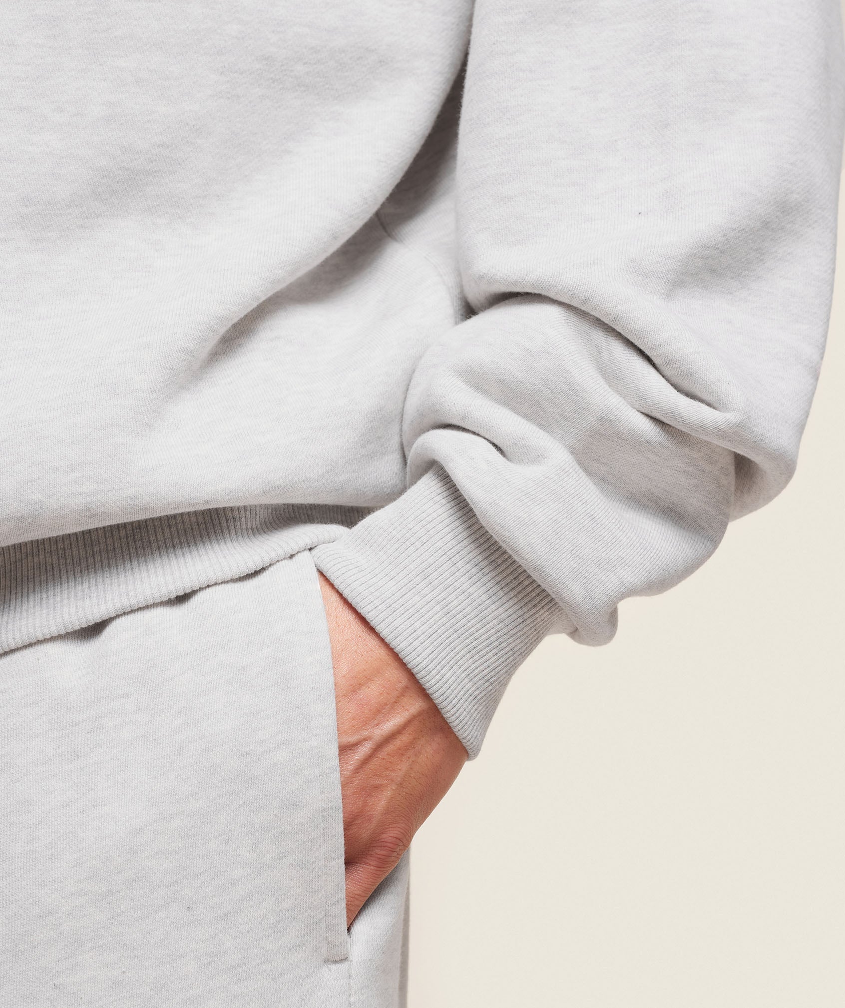 Phys Ed Crew - Light Grey Marl