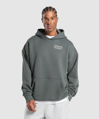 British Iron Hoodie - Slate Teal
