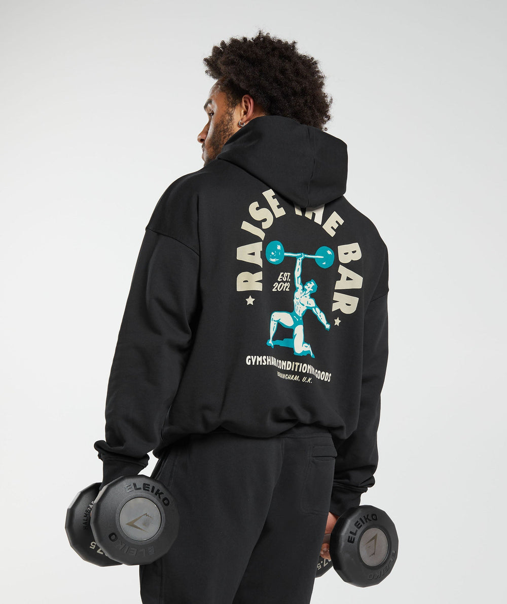 Raise the Bar Hoodie - Black