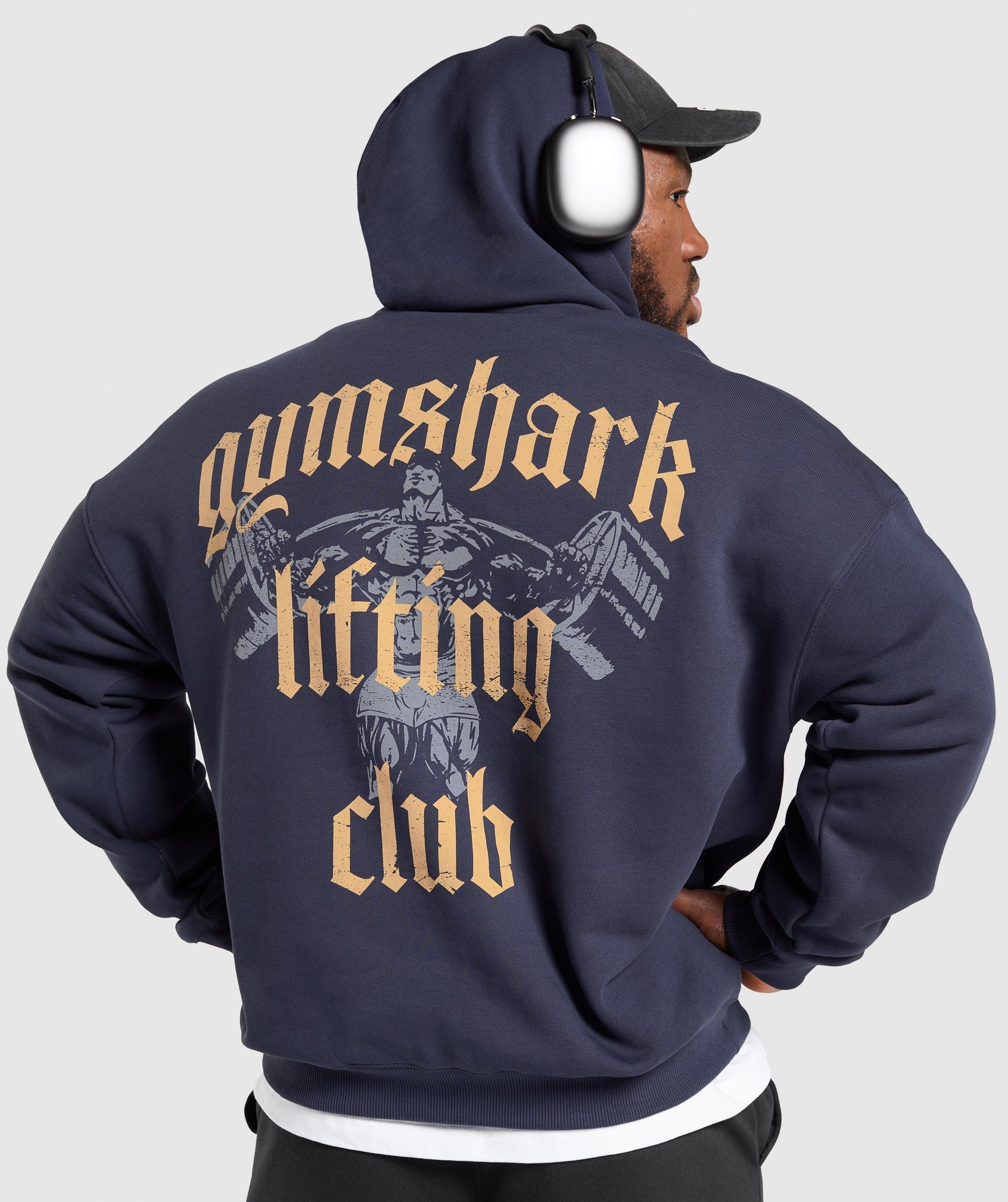 Lifting Club Hoodie - Heavy Blue