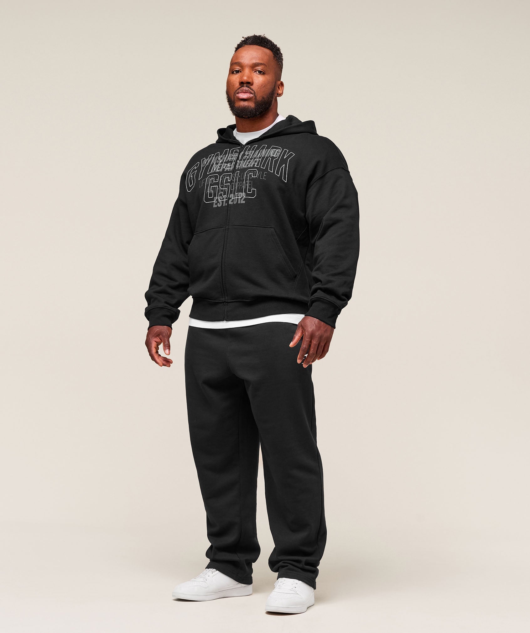 Authentic Apparel Zip Up Hoodie - Black