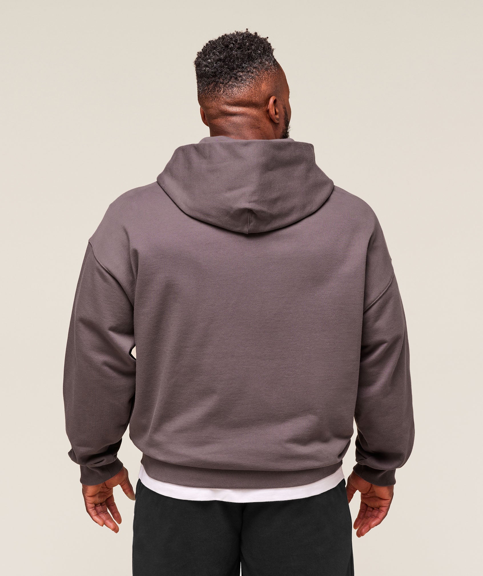 Authentic Apparel Zip Up Hoodie - Brushed Purple
