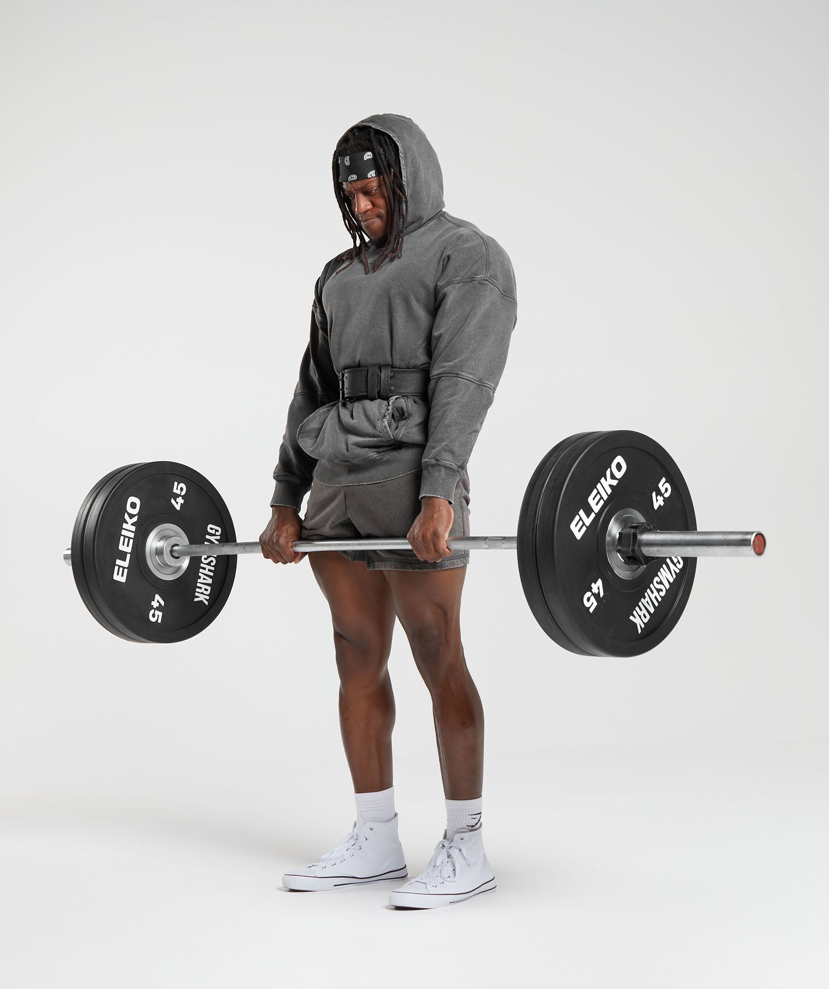 Heritage Washed Hoodie - Onyx Grey