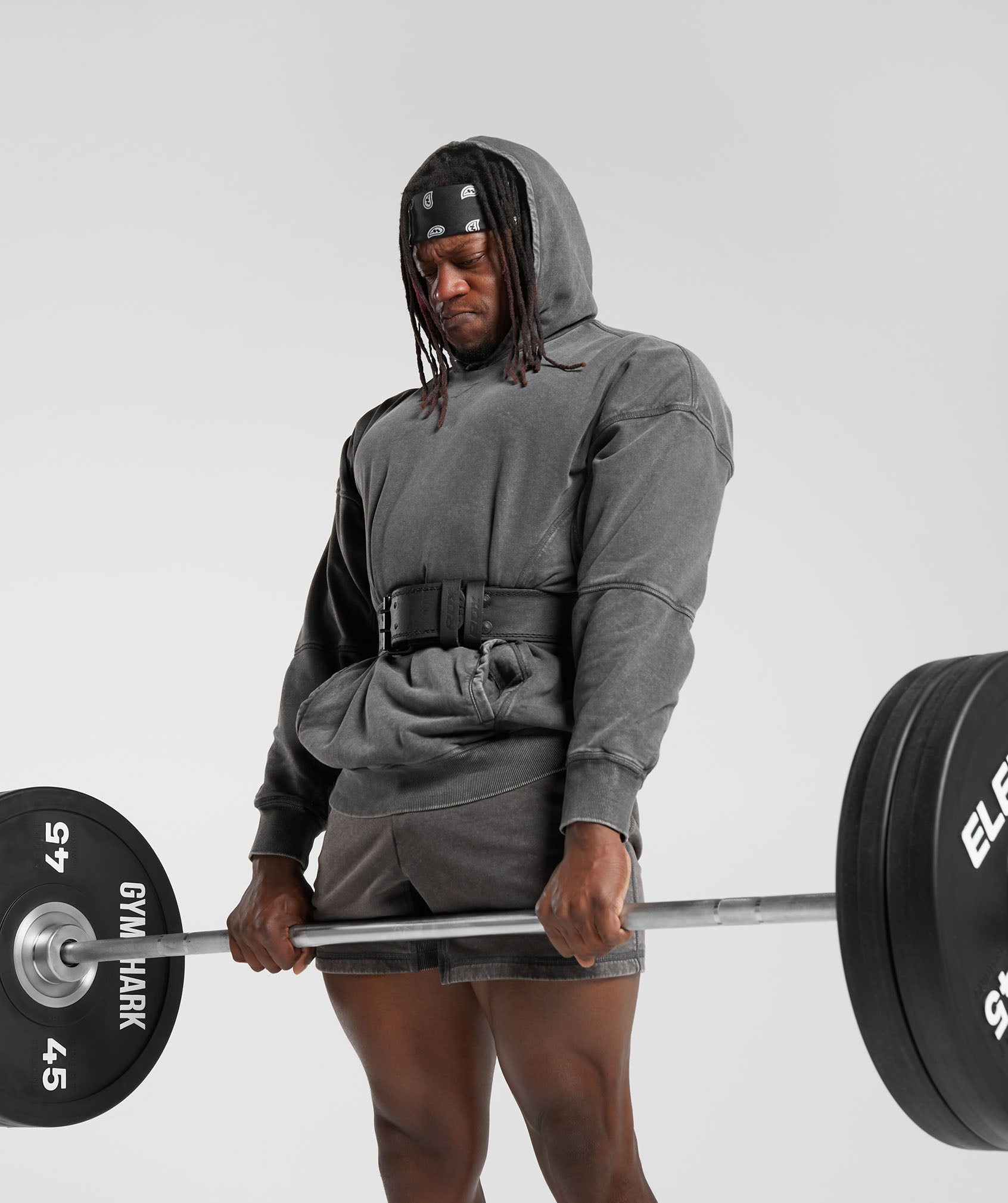Heritage Washed Hoodie - Onyx Grey