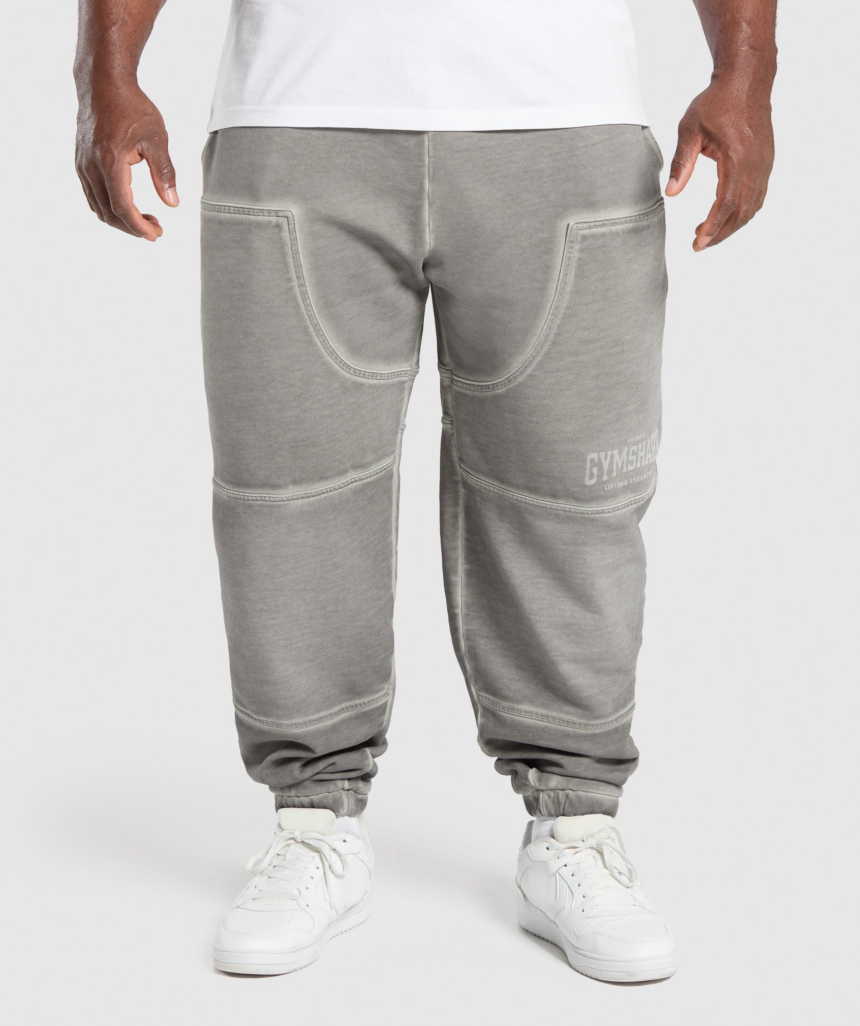 Heavyweight Joggers - Metal Grey/ Asphalt Grey