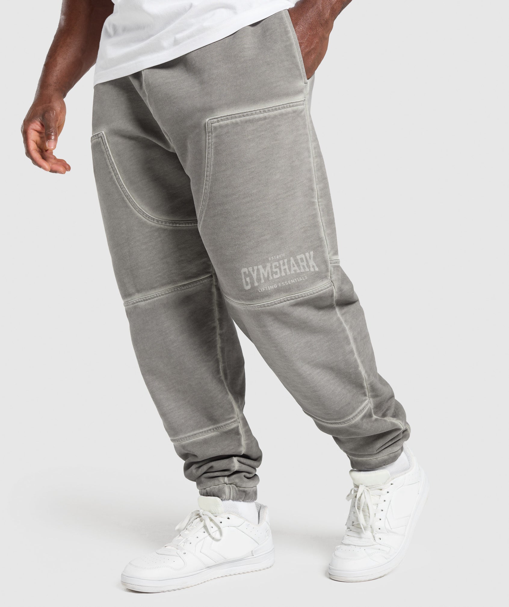 Heavyweight Joggers - Metal Grey/ Asphalt Grey