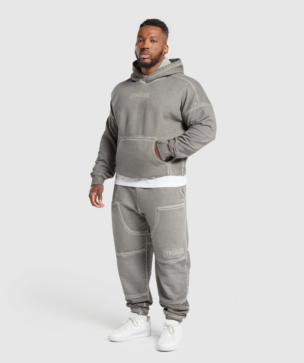 Heavyweight Joggers - Metal Grey/ Asphalt Grey