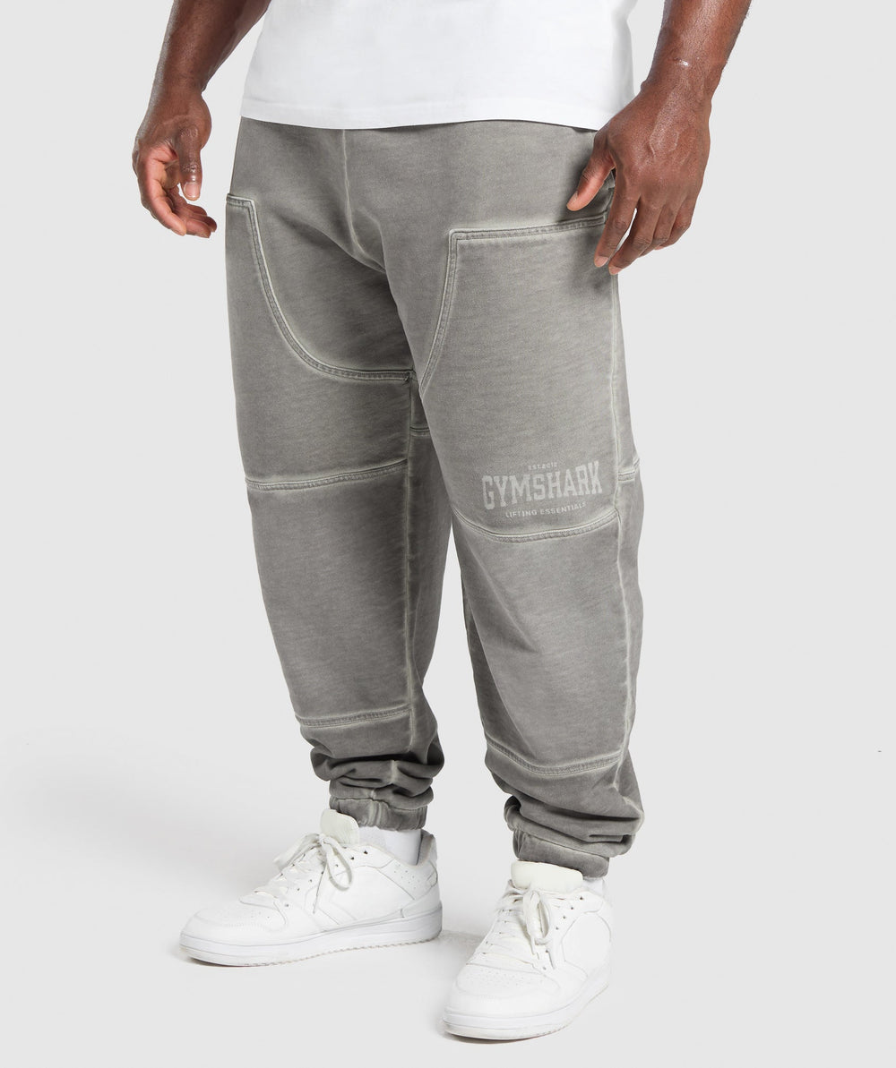 Heavyweight Joggers - Metal Grey/ Asphalt Grey