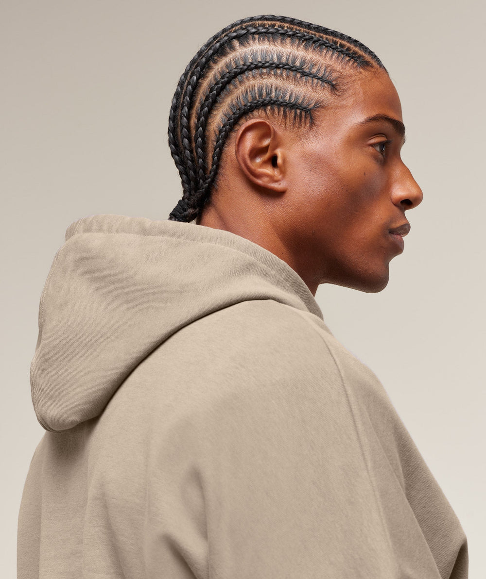 Crest Oversized Hoodie - Lifestyle Brown