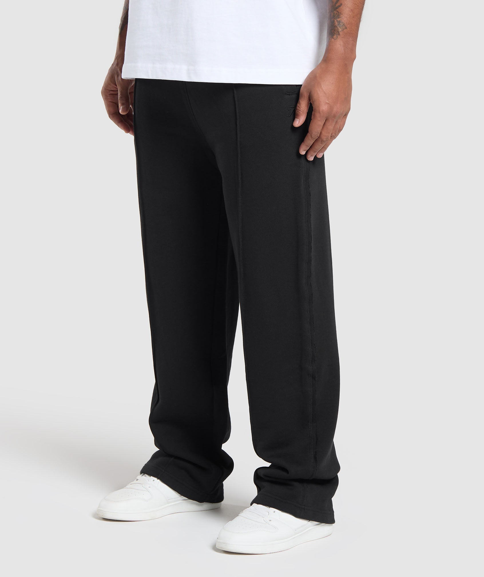 Wide Leg Pants - Black