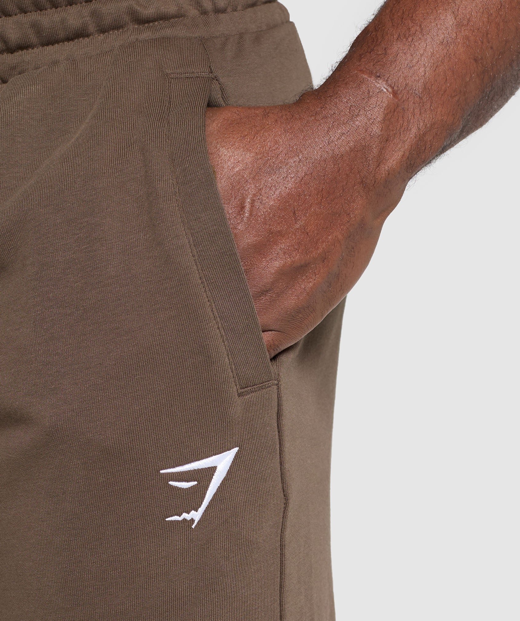 Essential Oversized Joggers - Walnut Brown