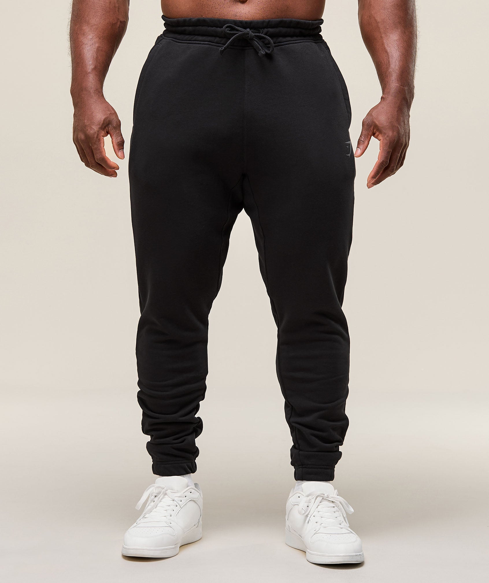 Power Wordmark Joggers - Black
