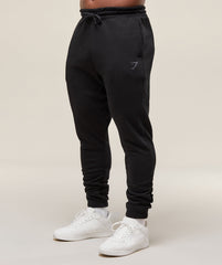 Power Wordmark Joggers - Black