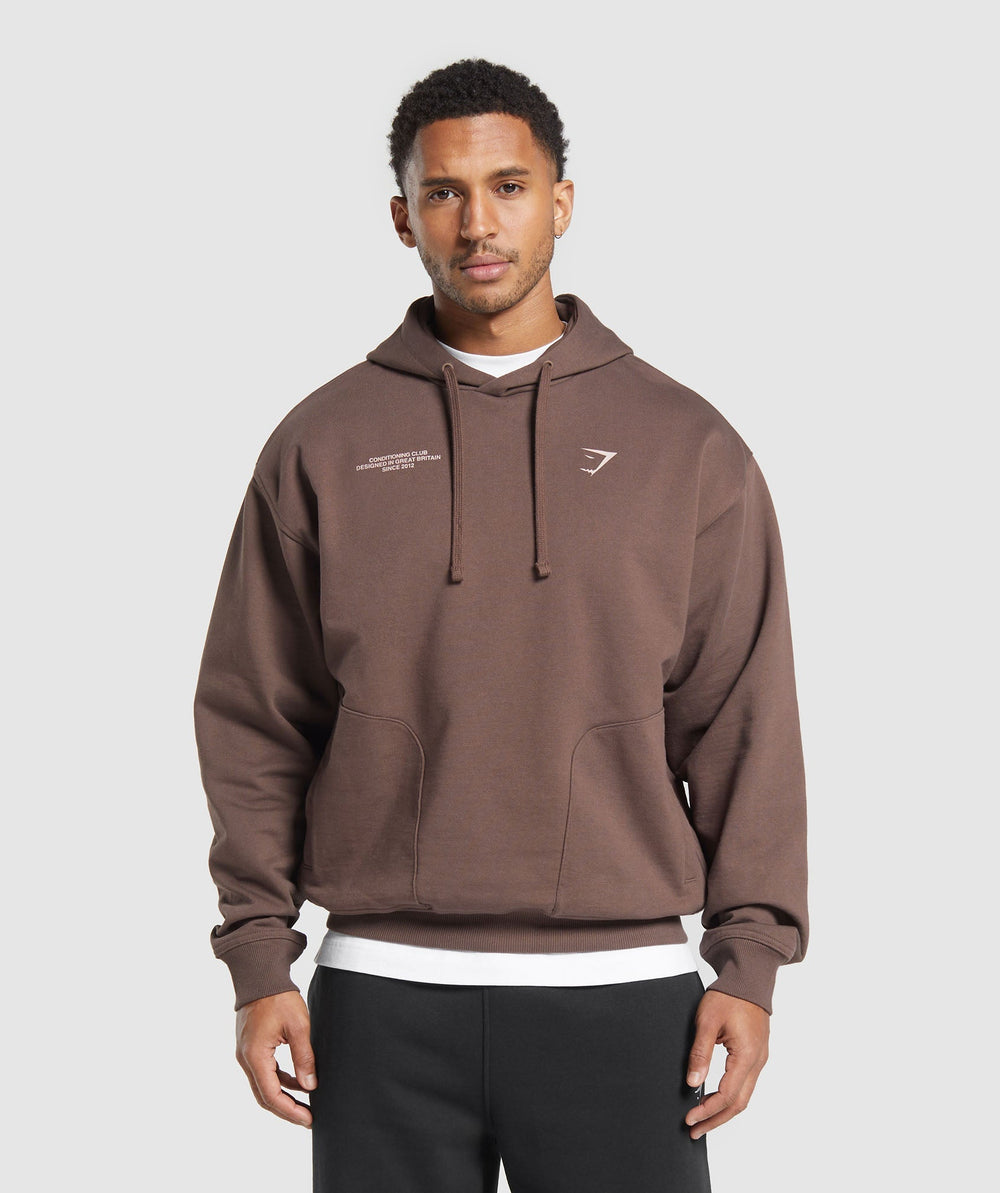 Conditioning Club Hoodie - Walnut Brown