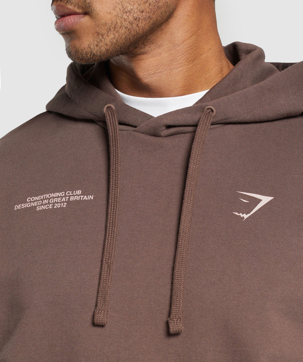 Conditioning Club Hoodie - Walnut Brown