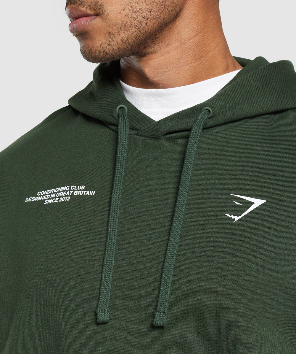 Conditioning Club Hoodie - Trail Green