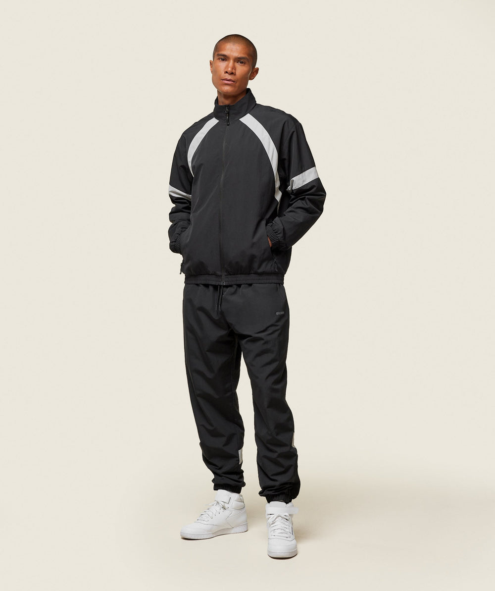 everywear Coach Track Pant - Black/Tame Grey