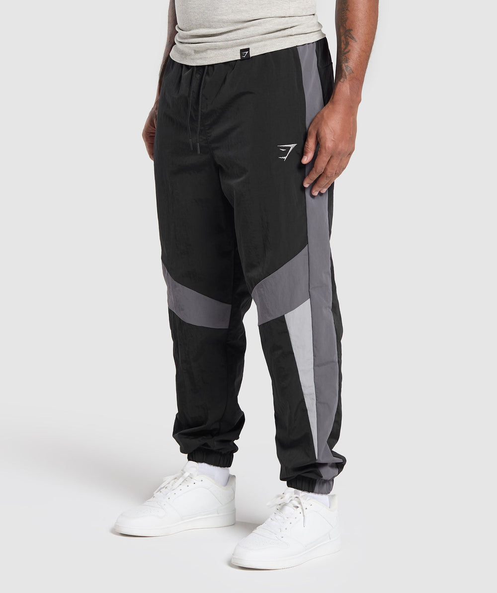 Retro Track Pants - Black/Dark Grey/Smokey Grey