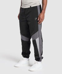 Retro Track Pants - Black/Dark Grey/Smokey Grey