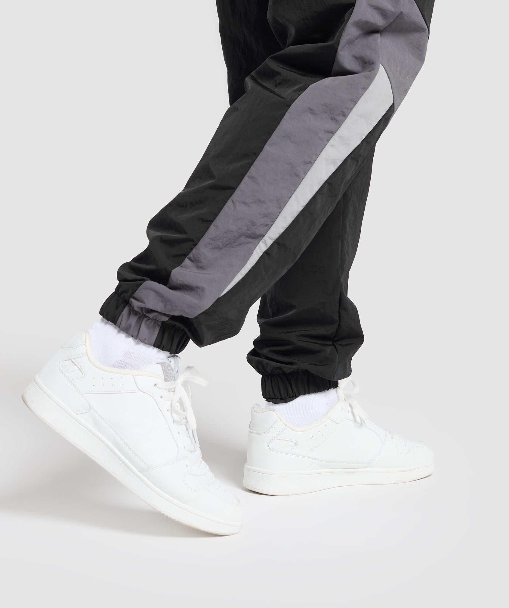 Retro Track Pants - Black/Dark Grey/Smokey Grey
